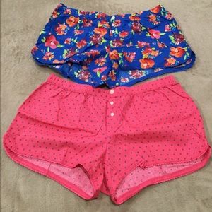 Sleepwear shorts